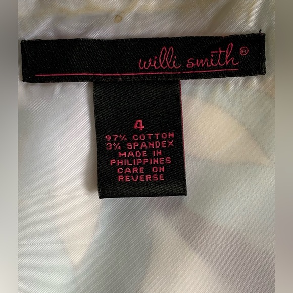 Willi Smith floral print A-line dress - Picture 2 of 5